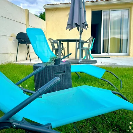 T2 Equipe Proche Des Chateaux Du Medoc Et De La Cote Atlantique Apartmán